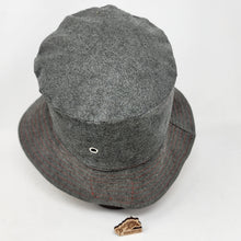 Load image into Gallery viewer, Upholstery lining + Yarn Balls Upcycled Reversible Bucket Hat - Xtra Small