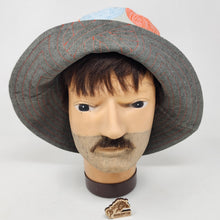 Load image into Gallery viewer, Upholstery lining + Yarn Balls Upcycled Reversible Bucket Hat - Xtra Small