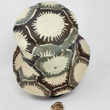 Load image into Gallery viewer, Upholstery Swatch + Sailor Mouse Fabric Upcycled Reversible Bucket Hat - Xtra Small