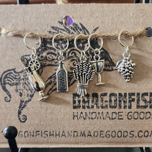 Load image into Gallery viewer, ALL the Liquor Stitch Markers - set of 5