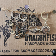 Load image into Gallery viewer, ALL the Liquor Stitch Markers - set of 5
