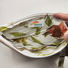 Load image into Gallery viewer, Freehand Machine Embroidered Plant-Dyed Felt Upcycled 10.5x8 Clutch bag