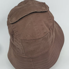 Load image into Gallery viewer, Canvas Pants & Pocket + Corn Upcycled Reversible Bucket Hat - large
