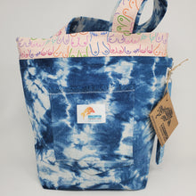 Load image into Gallery viewer, Custom Upcycled Tote Bag - Cottons/Denims/Canvas