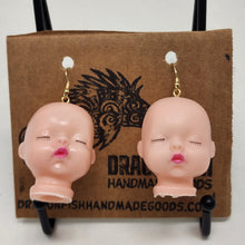 Load image into Gallery viewer, Doll Head earrings
