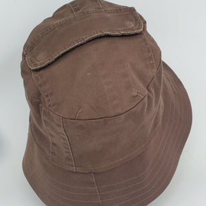Canvas Pants & Pocket + Corn Upcycled Reversible Bucket Hat - large