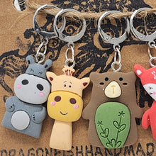 Load image into Gallery viewer, Woodland &amp; Zoo Animals  Stitch Markers - set of 5
